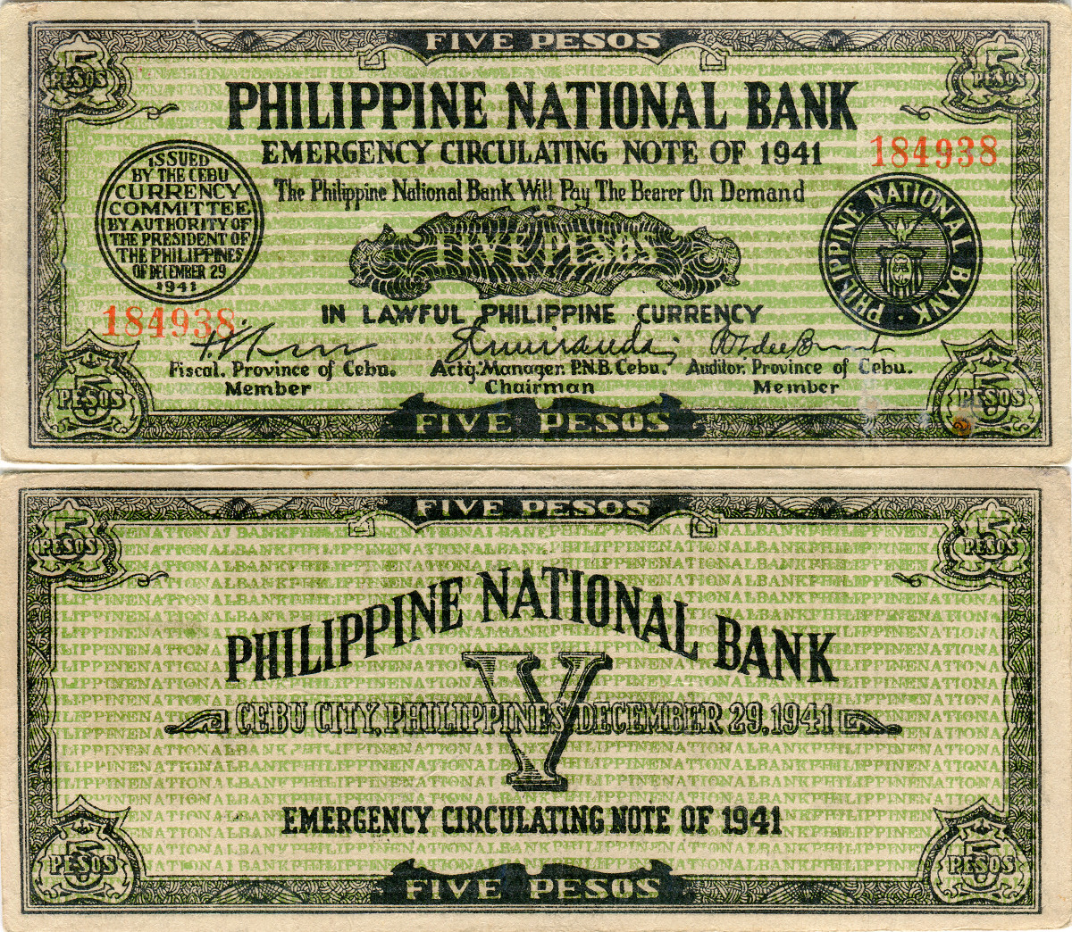 1942 philippine peso